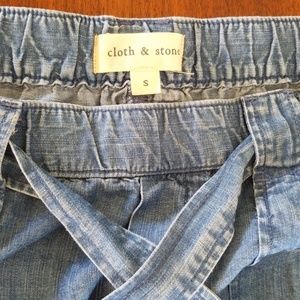 Cloth and Stone jean skirt!